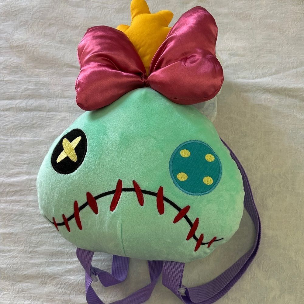 Walt Disney - Lilo & Stitch - Scrump - Head Shaped Plush Mini Backpack